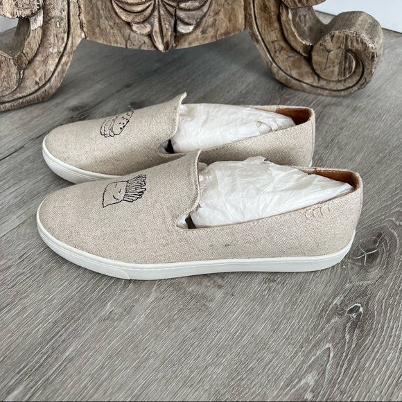 SOLUDOS Jason Polan for Soludos Slip-ons Burger and Fries Graphic New Women’s 11 - Picture 2 of 7